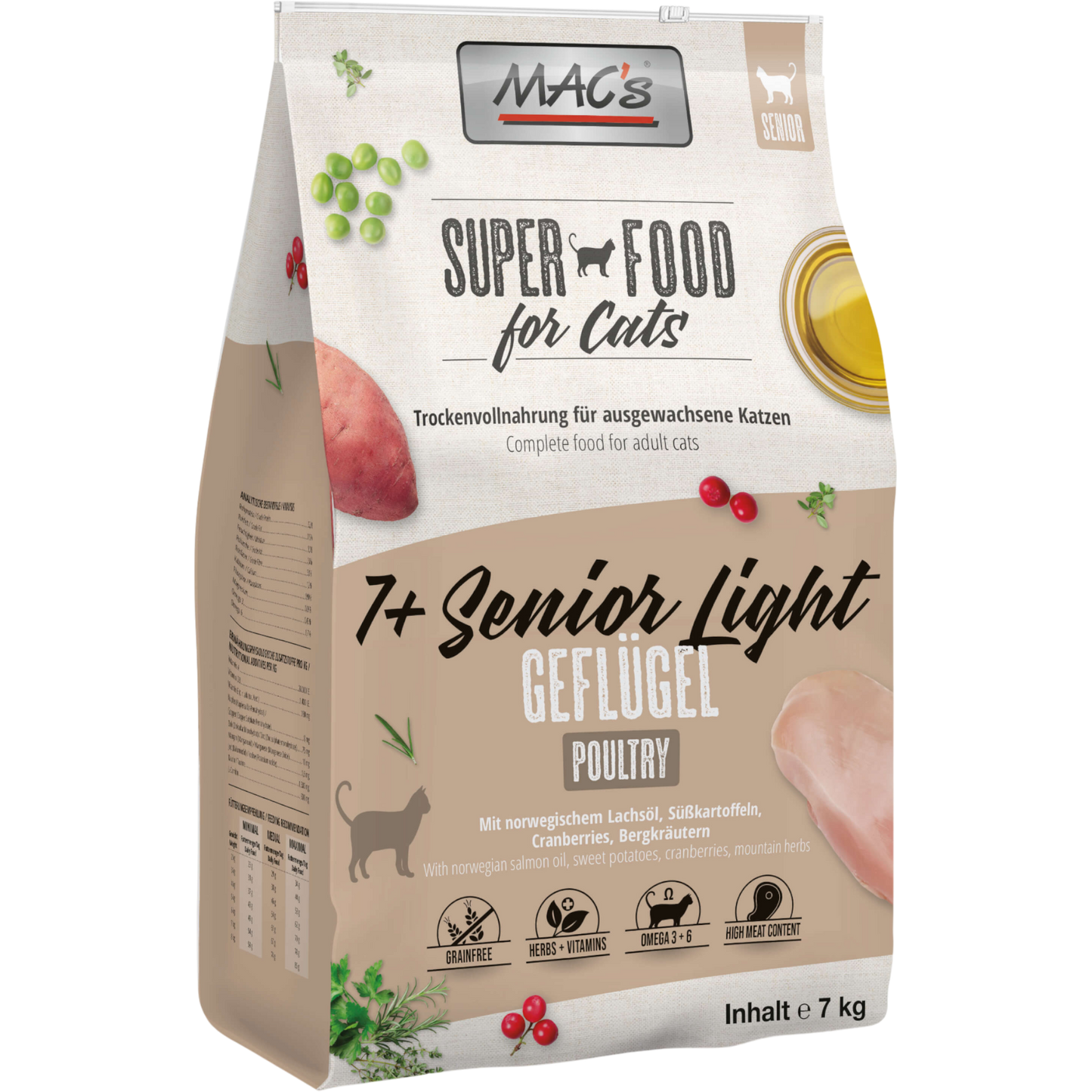 MAC’s Cat – 7+ Senior Light Geflügel