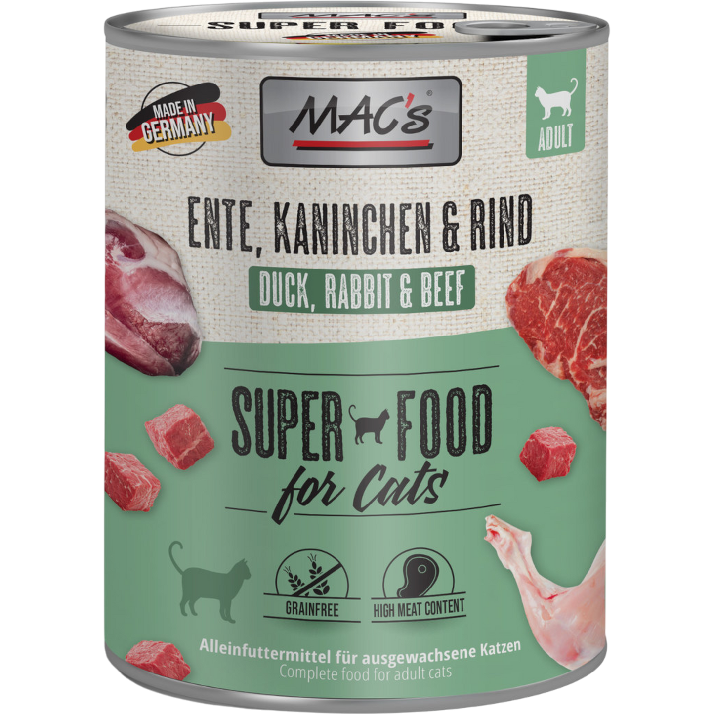 MAC’s Cat – Ente, Kaninchen & Rind