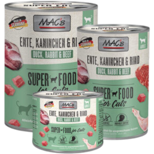MAC’s Cat – Ente, Kaninchen & Rind