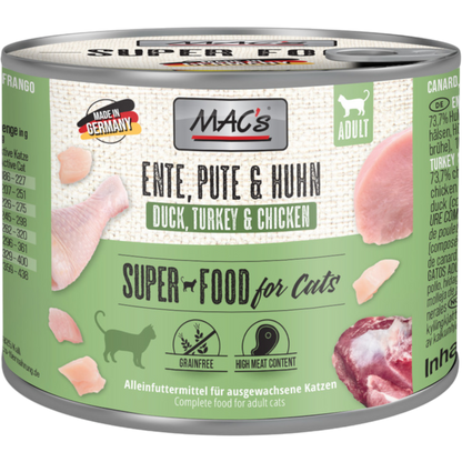 MAC’s Cat – Ente, Pute & Huhn