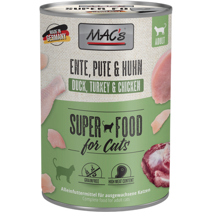 MAC’s Cat – Ente, Pute & Huhn