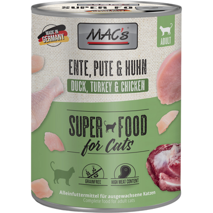 MAC’s Cat – Ente, Pute & Huhn