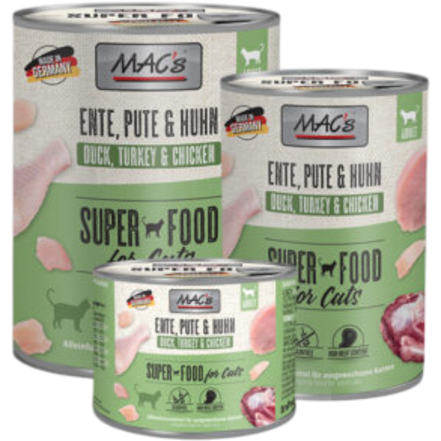 MAC’s Cat – Ente, Pute & Huhn