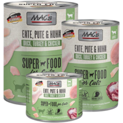 MAC’s Cat – Ente, Pute & Huhn