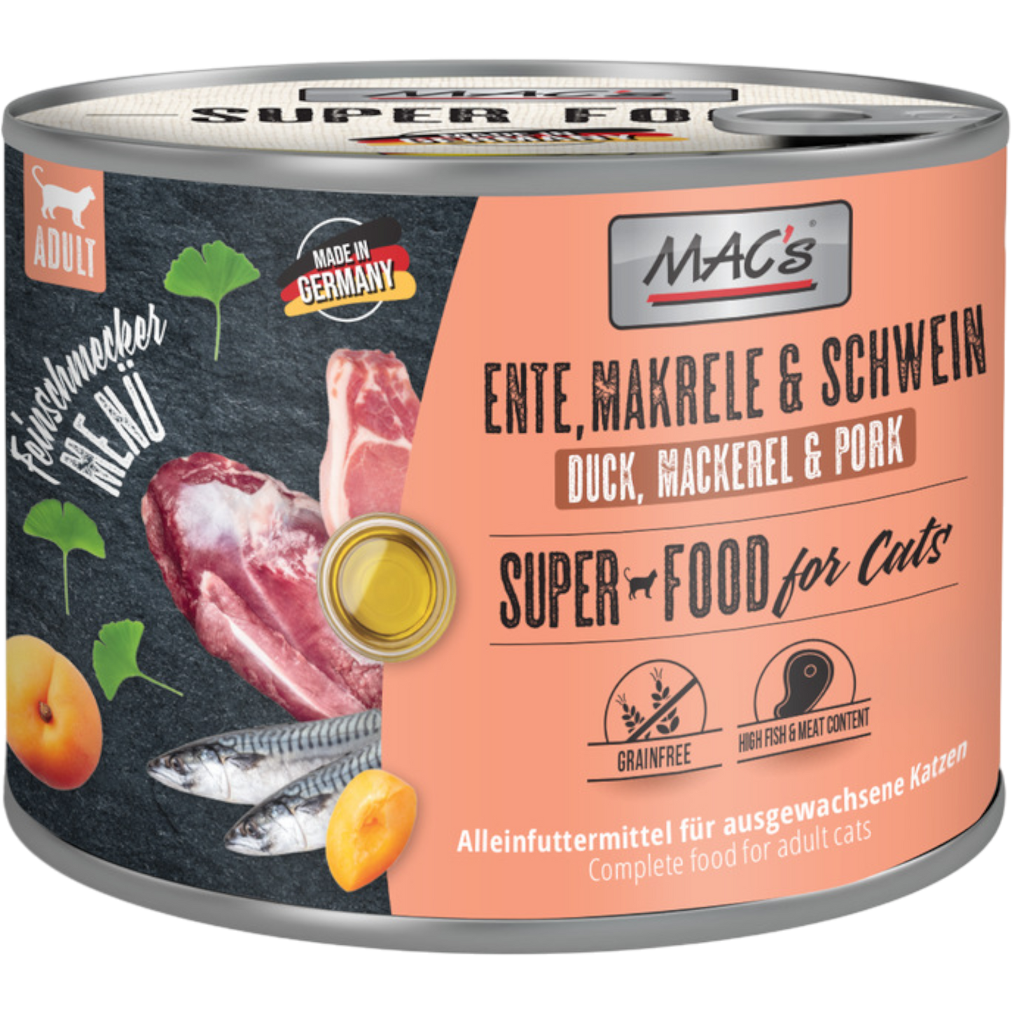 MAC’s Cat - Feinschmecker Ente, Makrele & Schwein