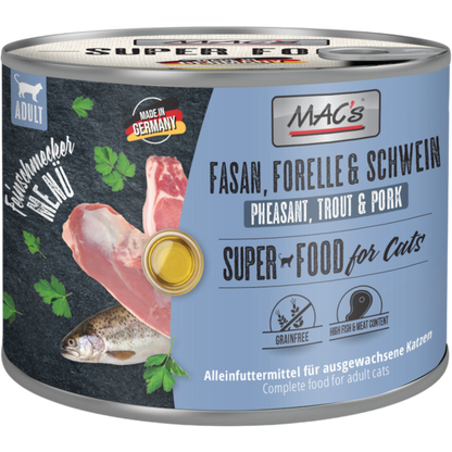 MAC’s Cat - Feinschmecker Fasan, Forelle & Schwein