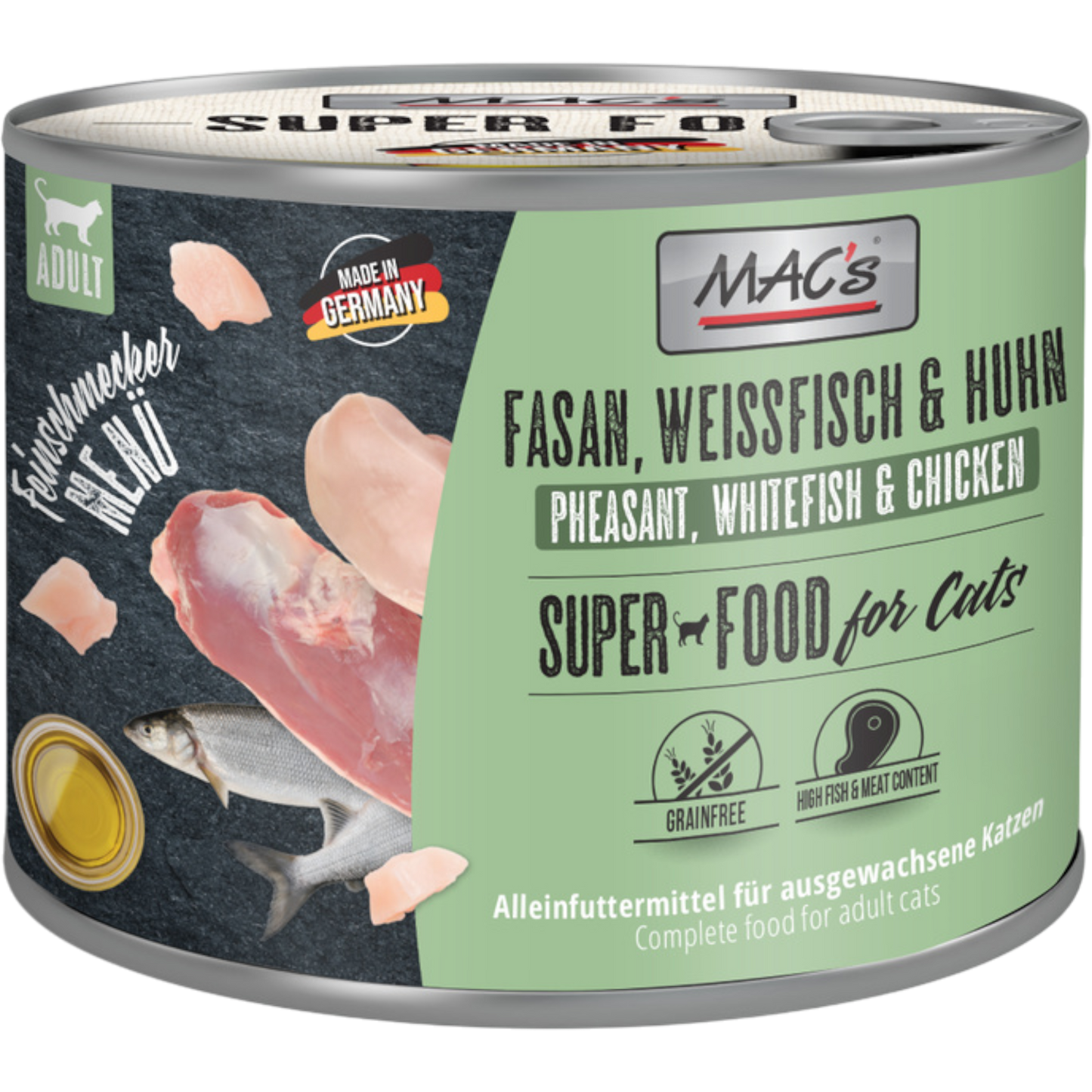 MAC’s Cat - Feinschmecker Fasan, Weißfisch & Huhn