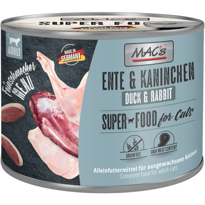 MAC’s Cat - Feinschmecker Ente & Kaninchen