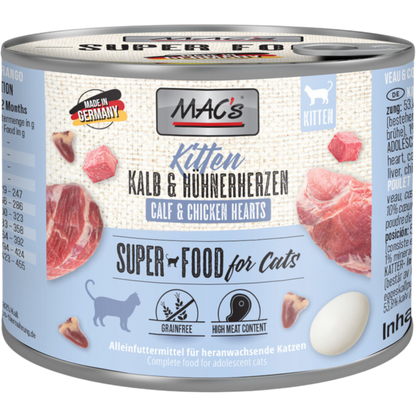 MAC’s Cat – Kitten Kalb & Hühnerherzen