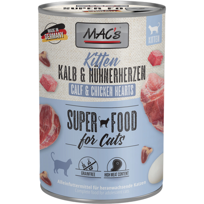 MAC’s Cat – Kitten Kalb & Hühnerherzen