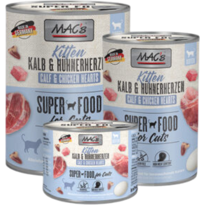 MAC’s Cat – Kitten Kalb & Hühnerherzen