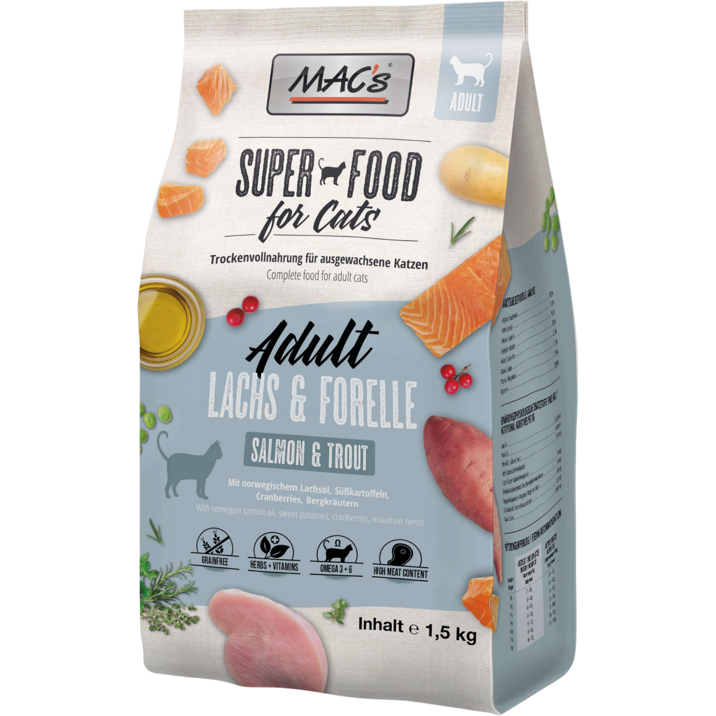 MAC’s Cat – Adult Lachs & Forelle