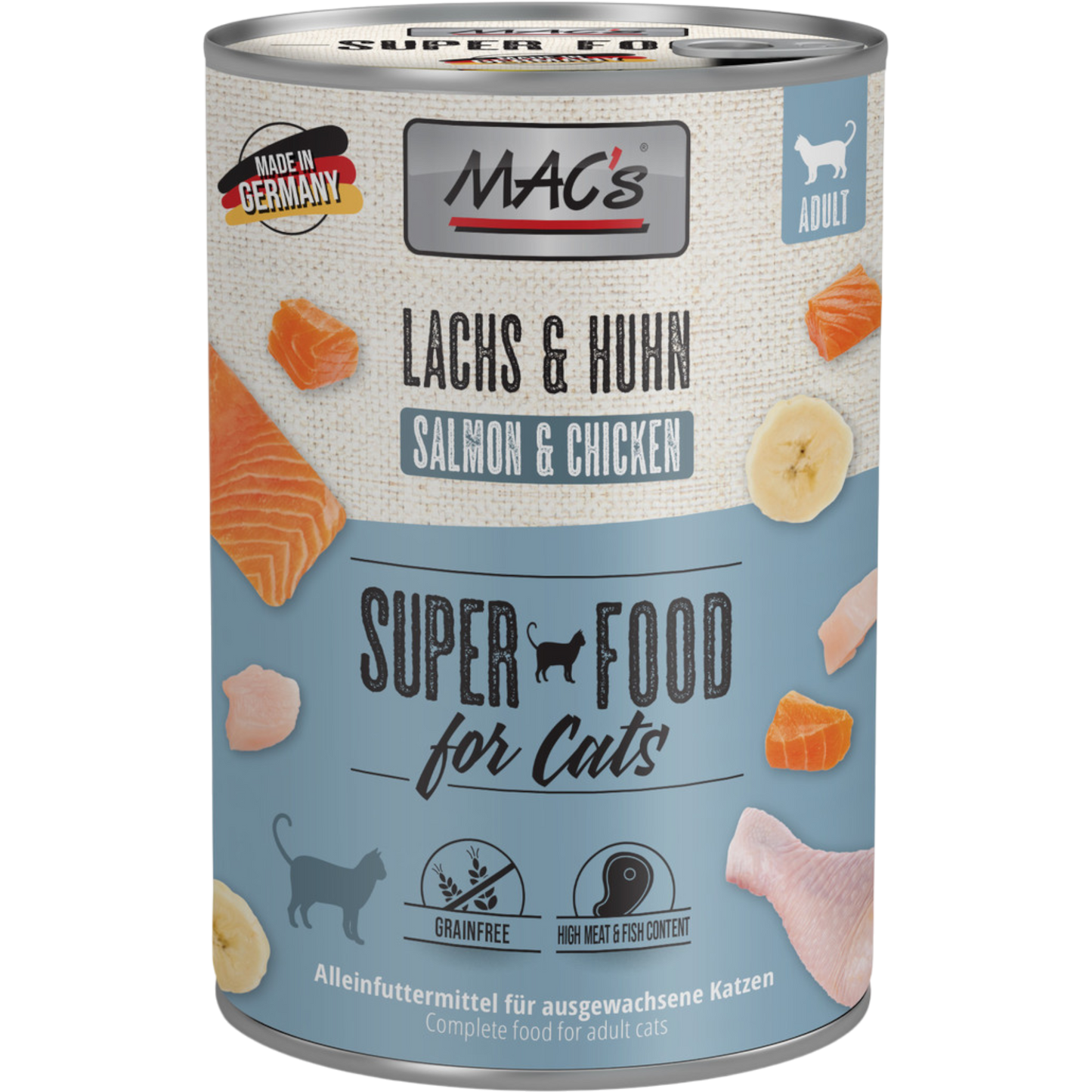 MAC’s Cat – Lachs & Huhn