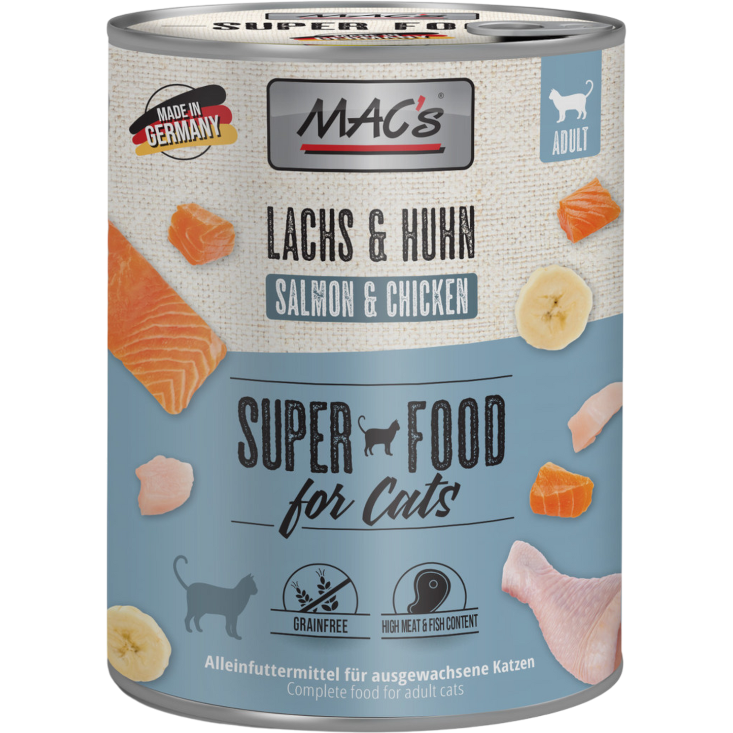MAC’s Cat – Lachs & Huhn