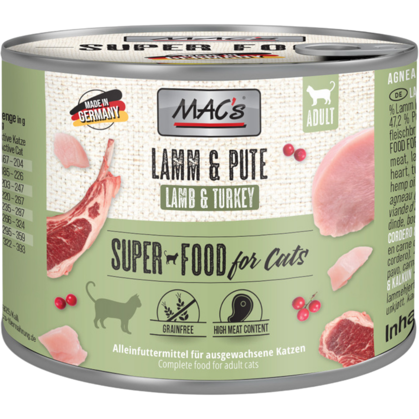 MAC’s Cat – Lamm & Pute