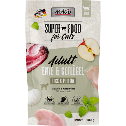 MAC’s Cat - Frischebeutel Ente & Geflügel