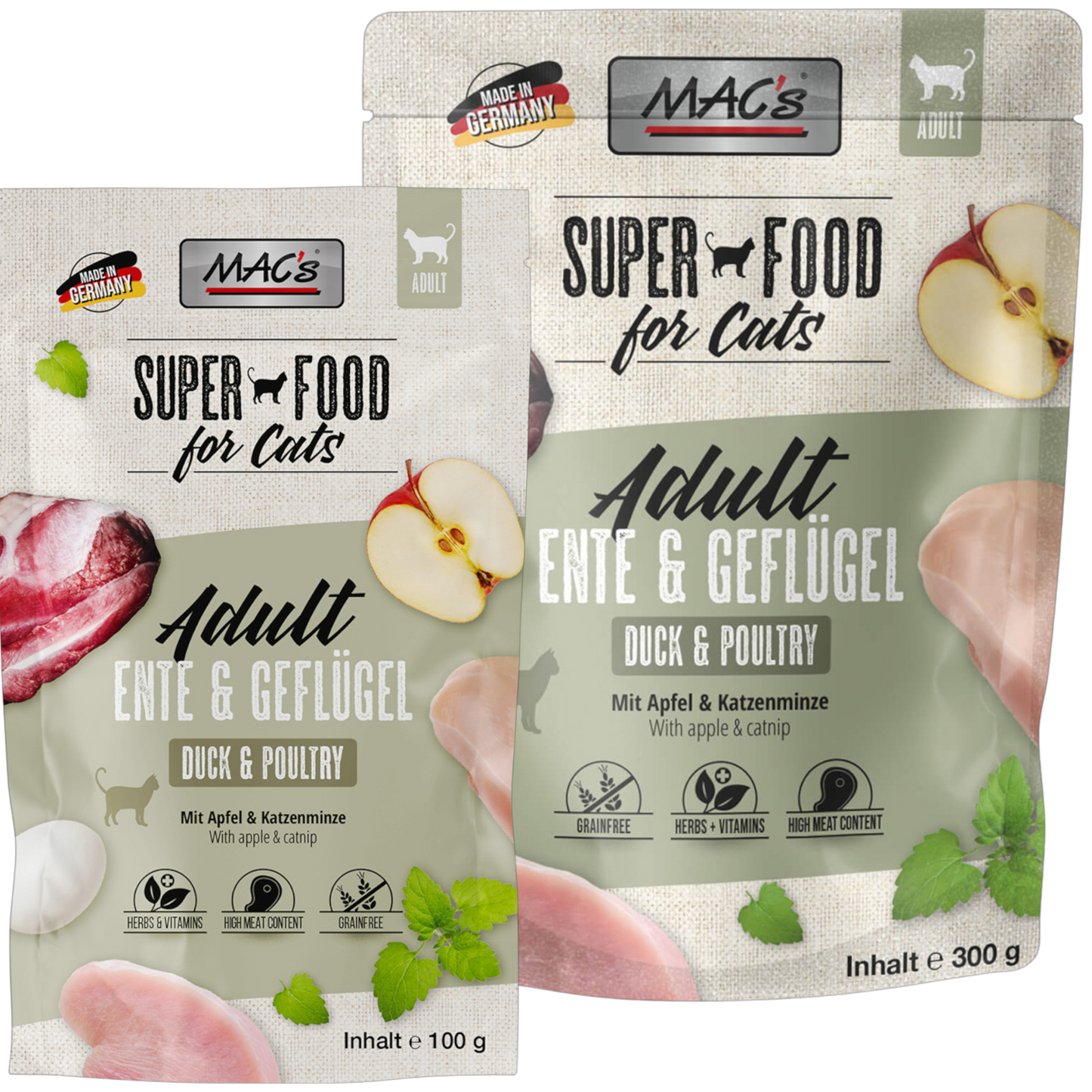 MAC’s Cat - Frischebeutel Ente & Geflügel