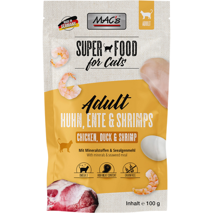 MAC’s Cat - Frischebeutel Huhn, Ente & Shrimps