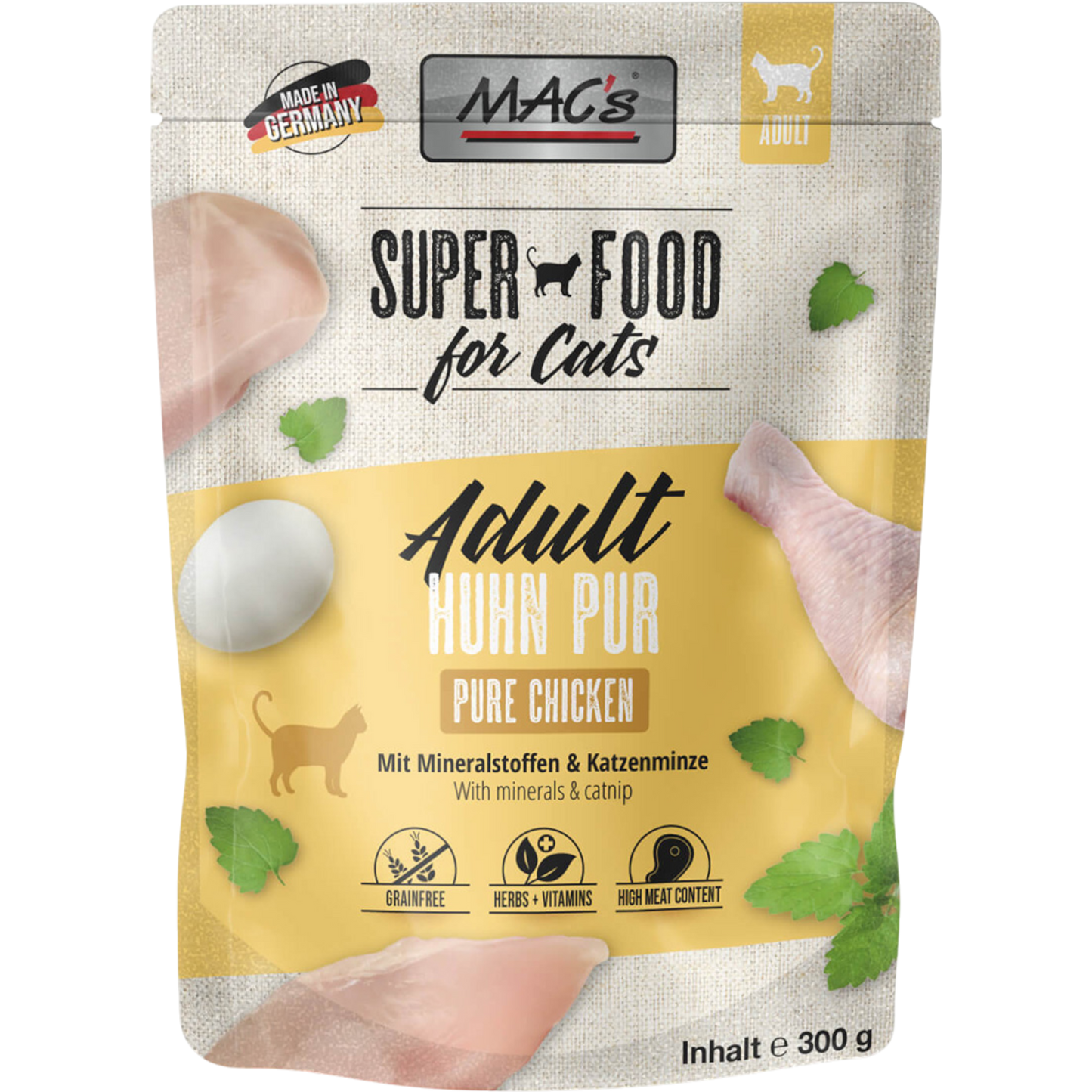 MAC’s Cat - Frischebeutel Huhn Pur