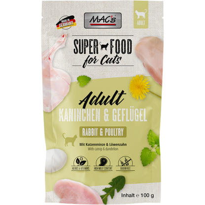 MAC’s Cat - Frischebeutel Kaninchen & Geflügel