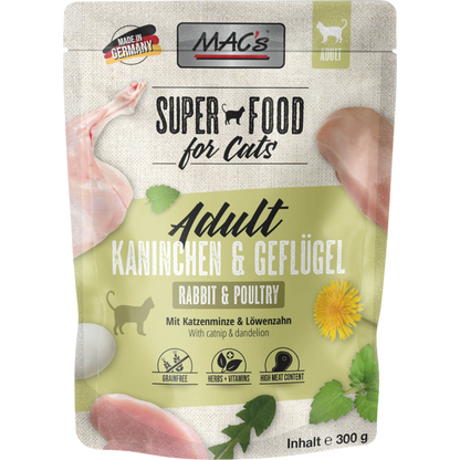 MAC’s Cat - Frischebeutel Kaninchen & Geflügel