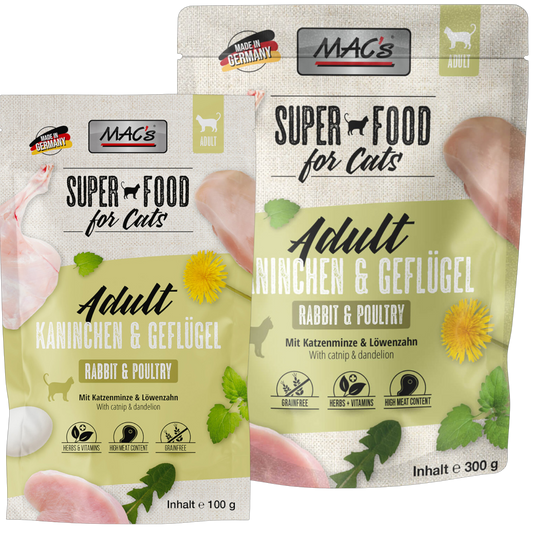 MAC’s Cat - Frischebeutel Kaninchen & Geflügel