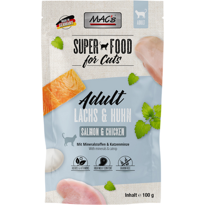 MAC’s Cat – Frischebeutel Lachs & Huhn