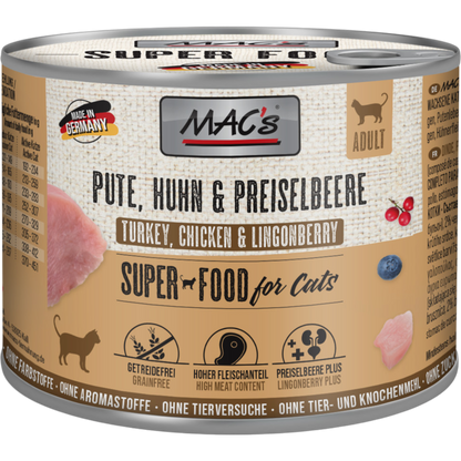 MAC’s Cat – Pute, Huhn & Preiselbeere