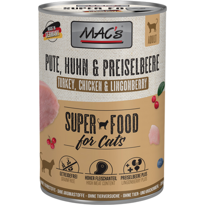 MAC’s Cat – Pute, Huhn & Preiselbeere