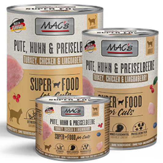MAC’s Cat – Pute, Huhn & Preiselbeere