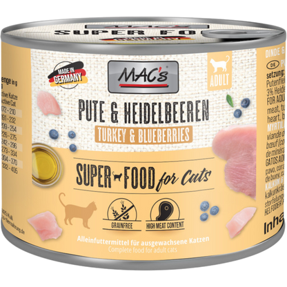 MAC’s Cat – Pute, Rind & Heidelbeeren