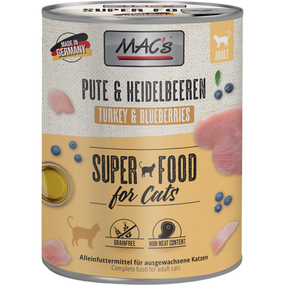 MAC’s Cat – Pute, Rind & Heidelbeeren