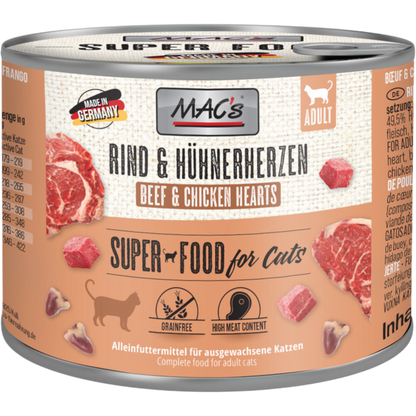 MAC’s Cat – Rind & Hühnerherzen