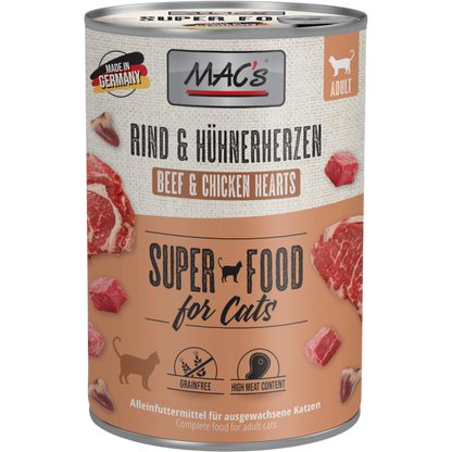 MAC’s Cat – Rind & Hühnerherzen
