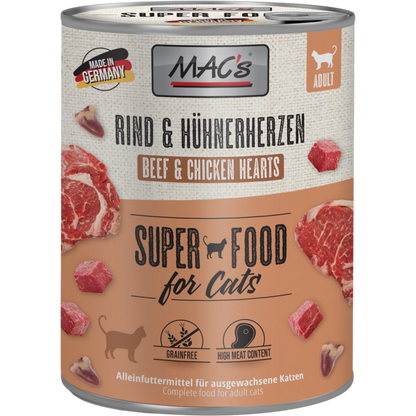 MAC’s Cat – Rind & Hühnerherzen