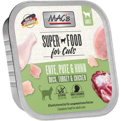 MAC’s Cat – Ente, Pute & Huhn in Schale