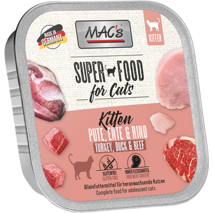 MAC’s Cat – Kitten Pute, Ente & Rind in Schale