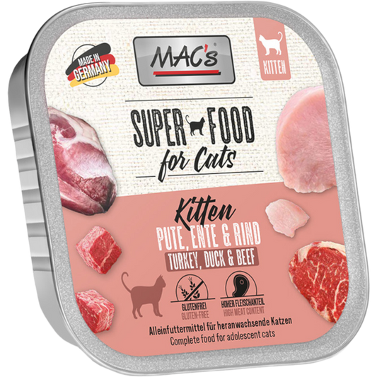 MAC’s Cat – Kitten Pute, Ente & Rind in Schale