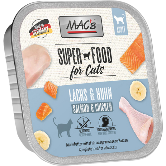 MAC’s Cat – Lachs & Huhn in Schale