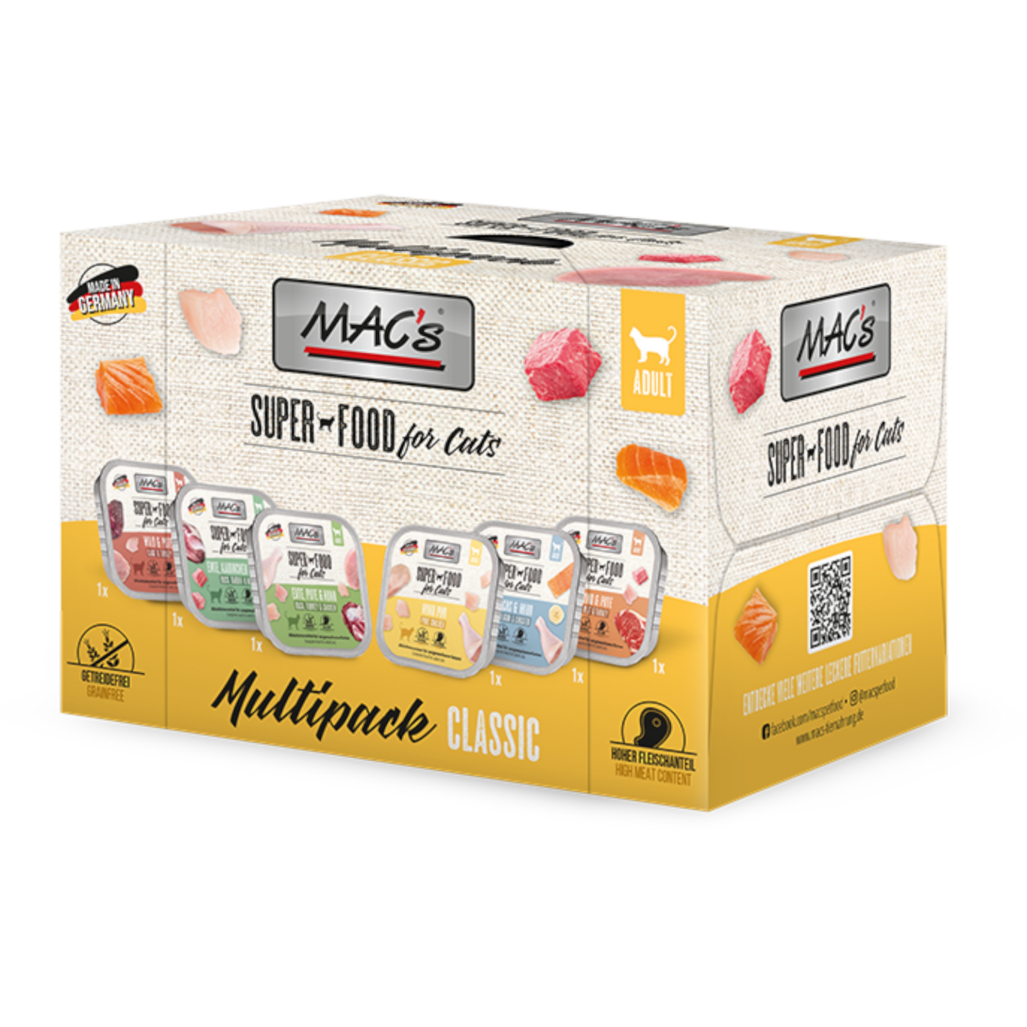 MAC’s Cat – Schale Multipack Classic 6 × 100 g