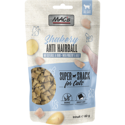 MAC’s Cat – Shakery Snacks Anti-Hairball