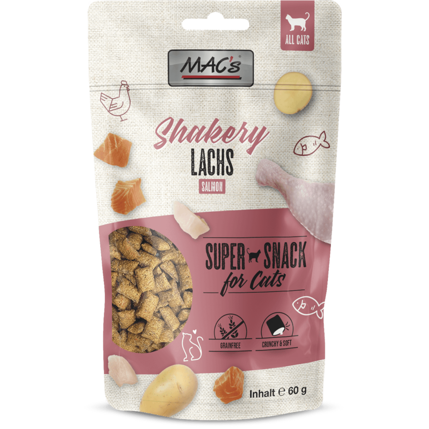 MAC’s Cat – Shakery Snacks Lachs