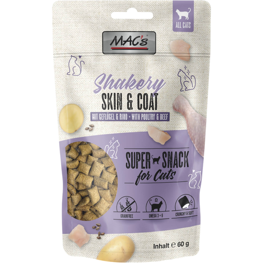 MAC’s Cat – Shakery Snacks Skin & Coat