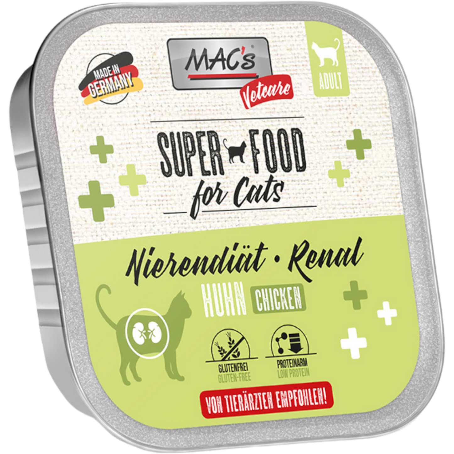 MAC’s Cat - Vetcare Huhn Nierendiät in Schale