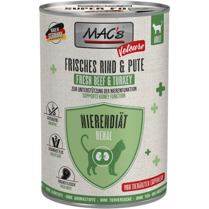 MAC’s Cat - Vetcare Nierendiät Rind & Pute