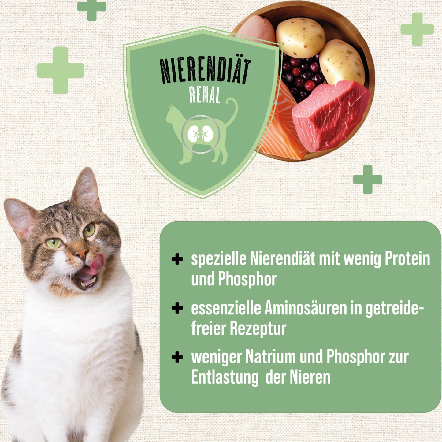 MAC’s Cat - Vetcare Nierendiät Rind & Pute