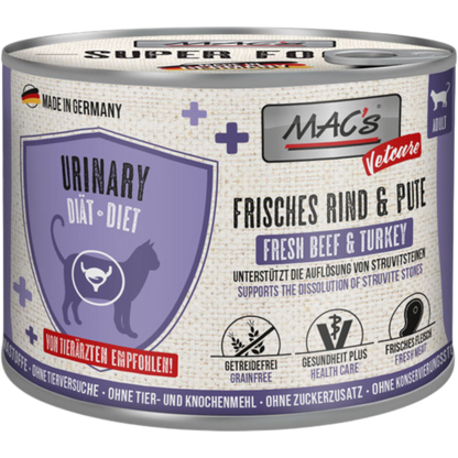 MAC’s Cat - Vetcare Pute & Rind Urinary