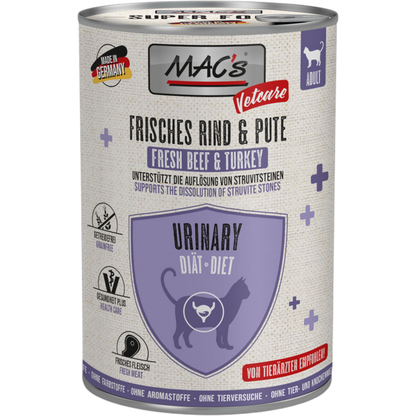 MAC’s Cat - Vetcare Pute & Rind Urinary