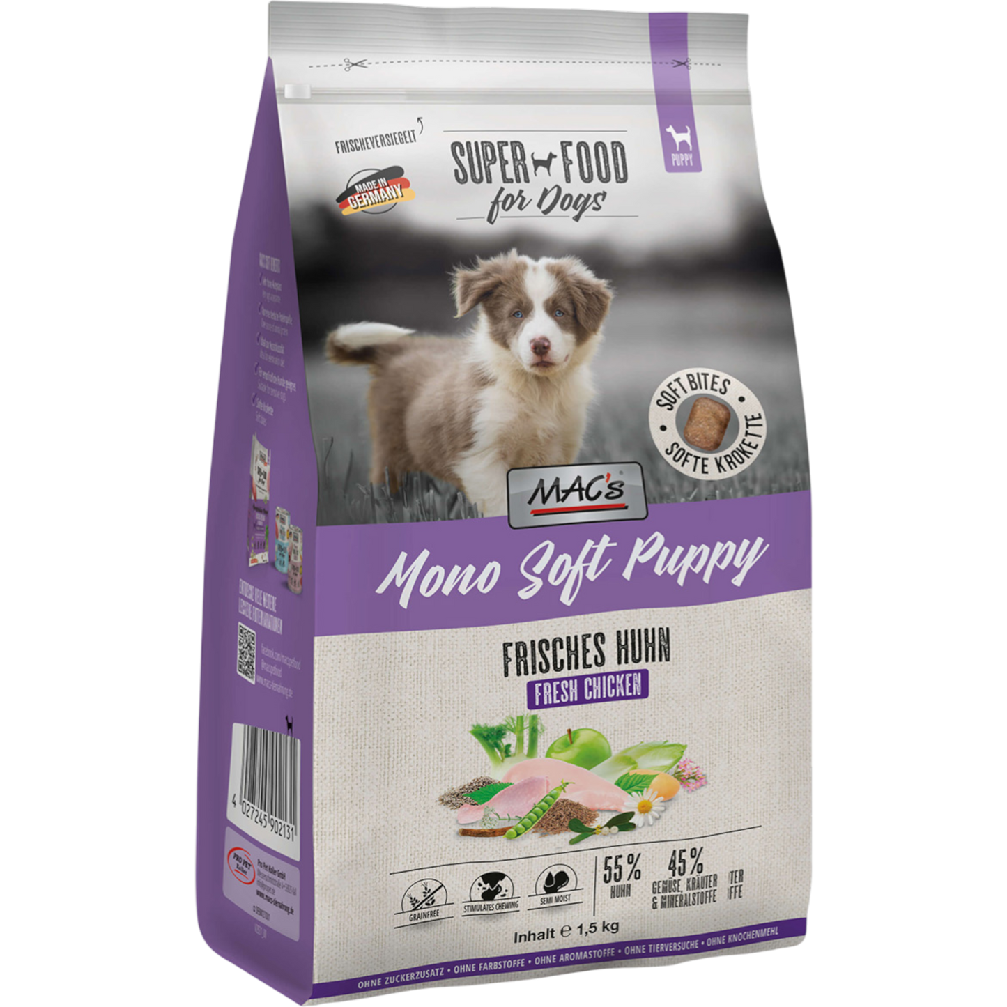 MAC’s Dog – Mono Soft Puppy Frisches Huhn