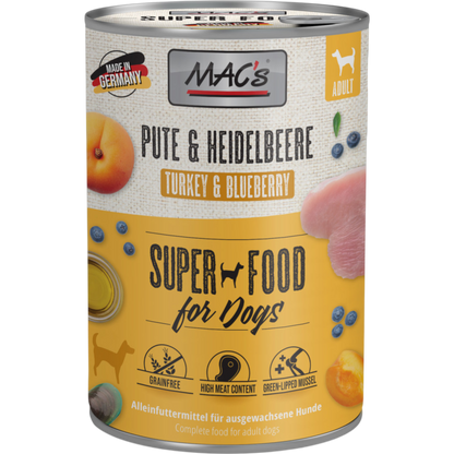 MAC’s Dog – Pute & Heidelbeere